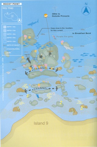 Merülőhely térképe